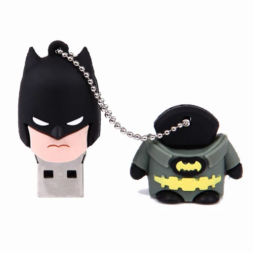 Usb Flash Drive 128GB Pen Drive 32GB Pendrive 16GB 8GB 64GB Batman New  Style Hot Sale Avenger Pendrive Usb 512GB  Cartoon|pen usb flash drive| usb pen drive flashusb am to bm -