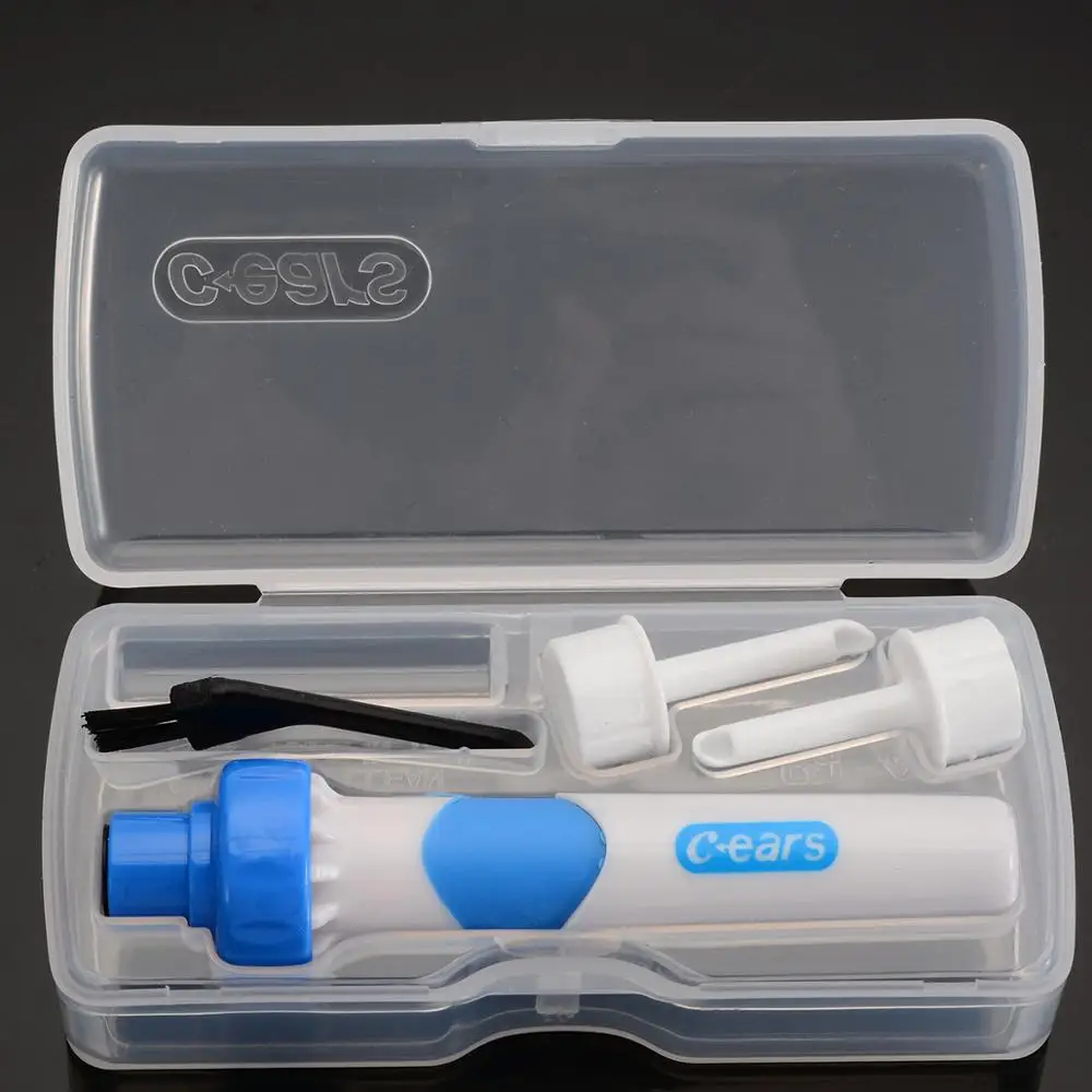 Mayitr Электрический Безопасный беспроводной пылесос для чистки ушей, безболезненный инструмент для удаления воска, инструмент для чистки ушей