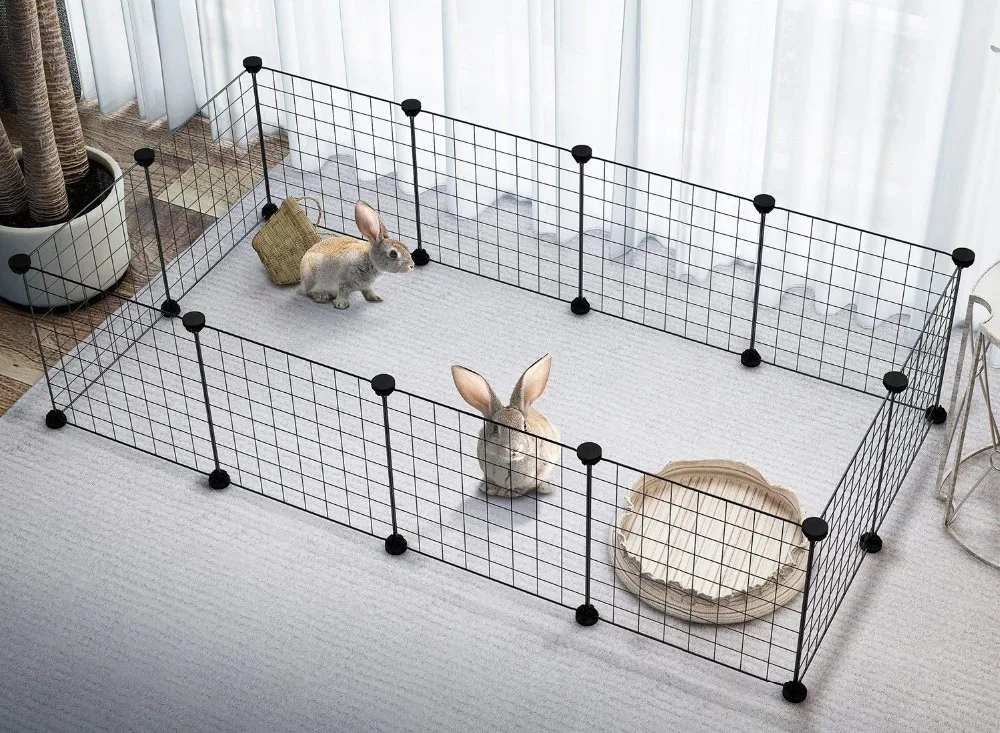 Складной детский манеж для питомцев железный забор для щенков питомник домашний тренировочный домик для щенков котенок космические ворота для собак принадлежности для кроликов