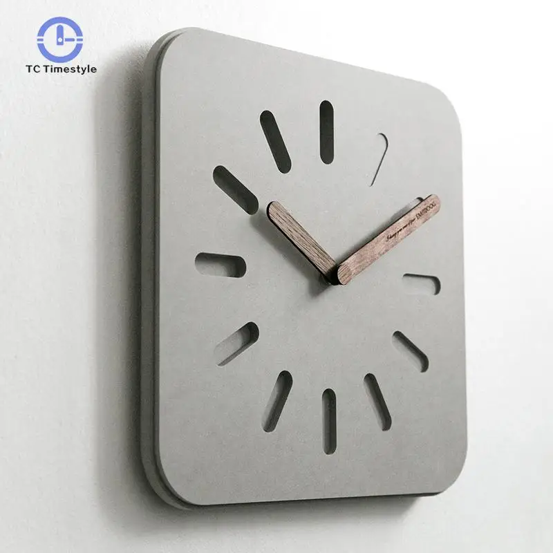 

Nordic Clock Simple Hanging Fashion Creative Wall Clocks Living Room Home Decoration Accessories Modern Atmosphere Mute Watch