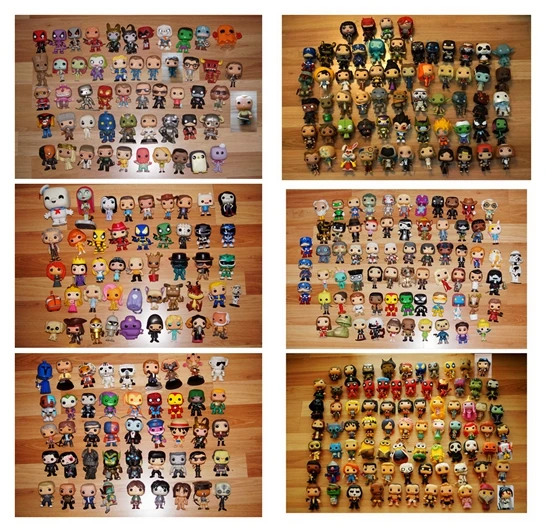Отправлено наугад оригинальный Funko POP Imperfect подержанная виниловая экшн-фигурка