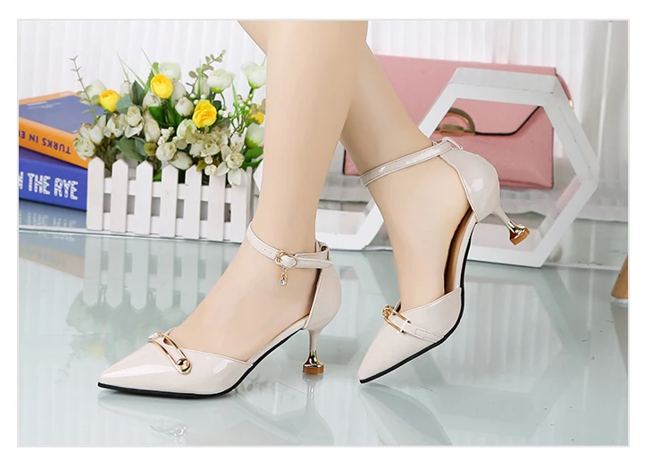 Сандалии; женская летняя обувь; туфли на высоком каблуке с ремешком на щиколотке; женская обувь; обувь на блочном каблуке; Sandalias mujer; коллекция года; цвет розовый; sandalia feminina