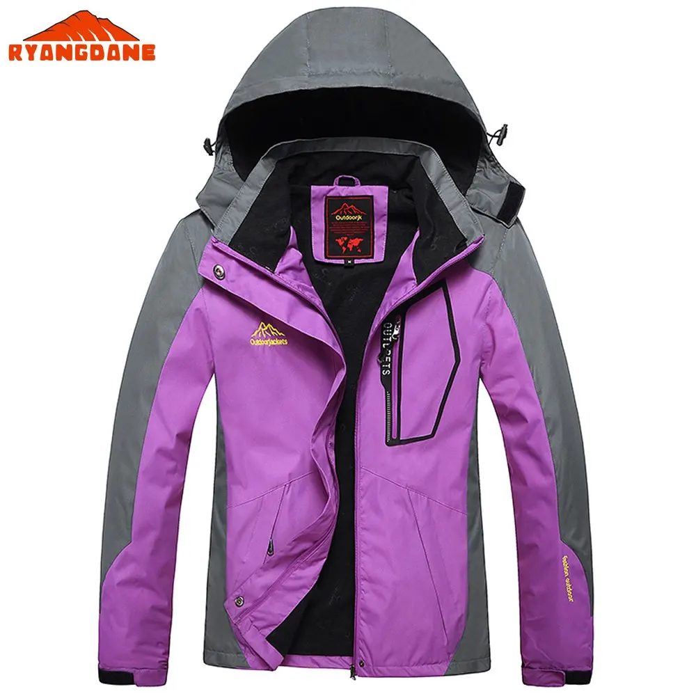 Brand 4 Colors S 2XL Windbreaker Women Outdoor Women Camping Climbing