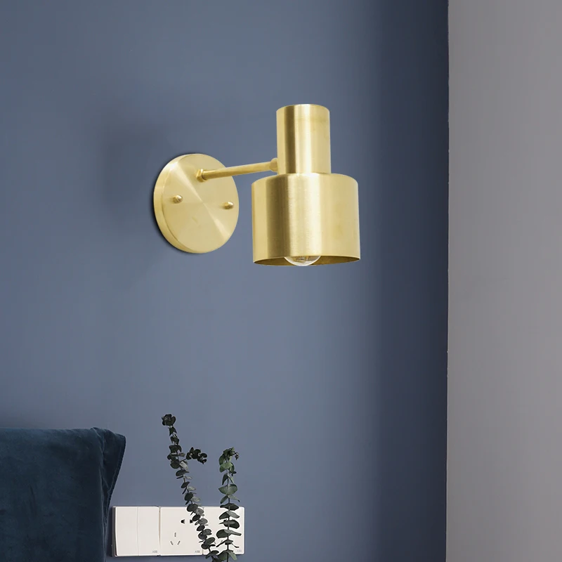 Промышленный настенный светильник в стиле ретро творческий прикроватная светодиодный E27 простой современный стиль украшения Light studio чердак гостиная для ванной и для прихожей лампа