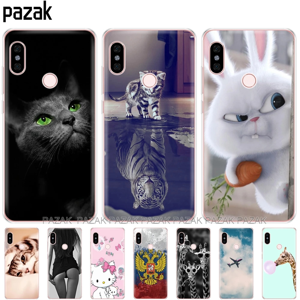 

silicone case For 5.99 " inch Xiaomi Redmi Note 5 global Cases phone shell redmi note 5 PRO Snapdragon 636 version hongmi note 5