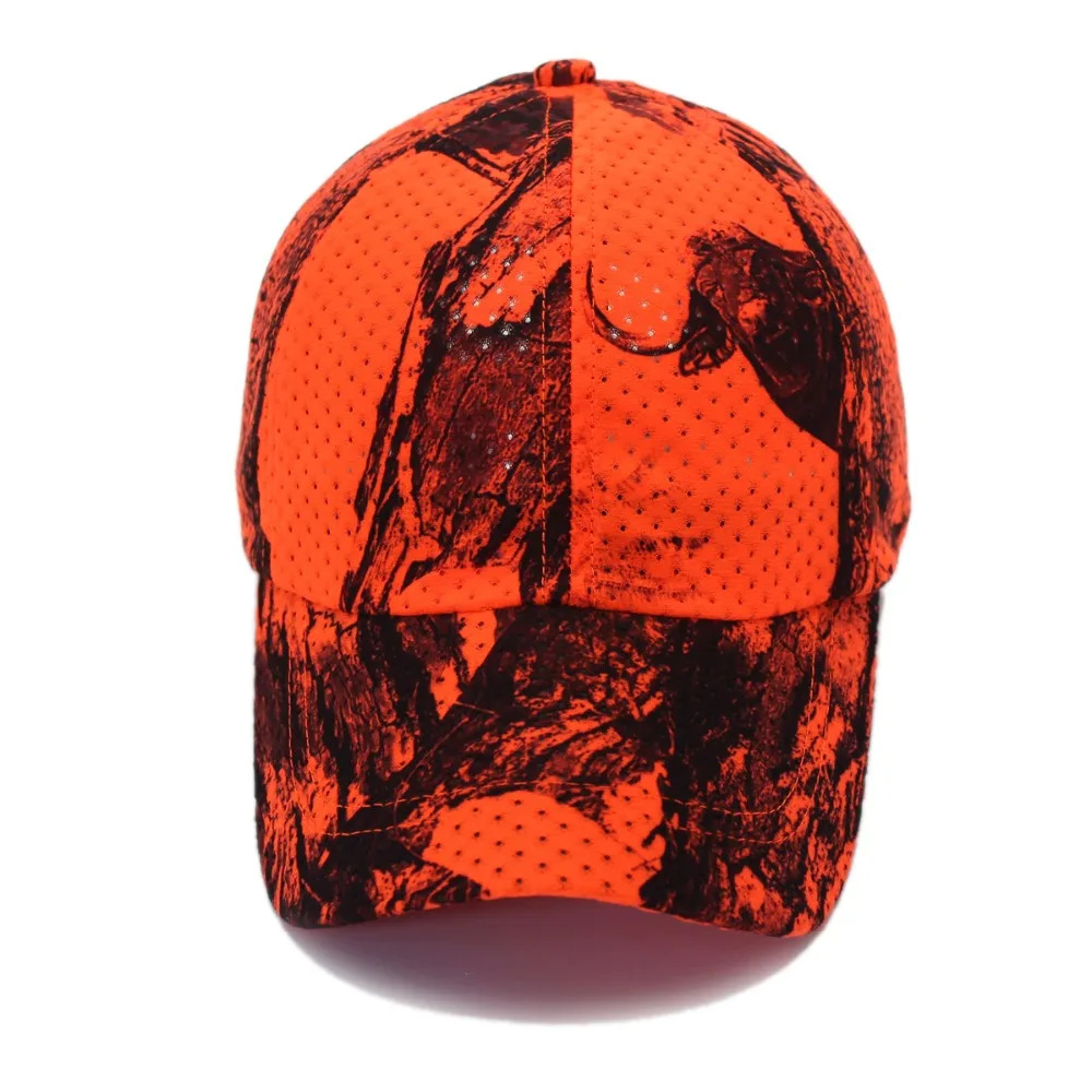 Мужская и Женская Бейсболка Военная Кепка оранжевая камуфляжная кепка