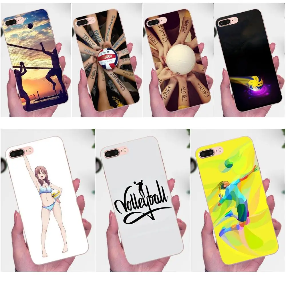 Спортивные фанаты волейбольная печать рисунок ТПУ для Galaxy A3 A5 A7 On5 On7 2015 2016 2017 Grand
