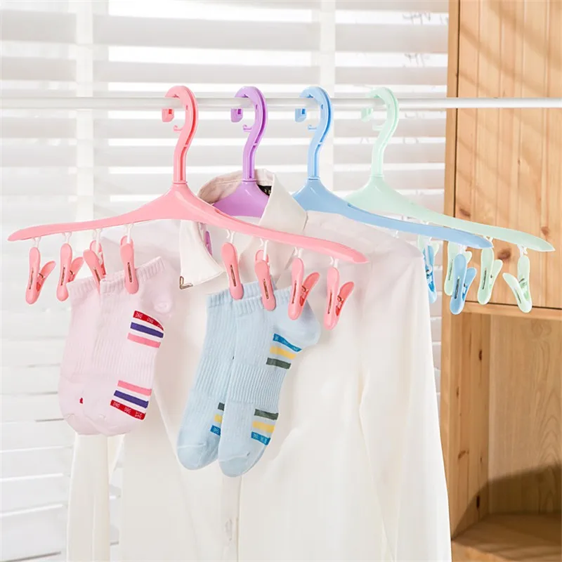 Details about  / Metal Flower Shape 20 Clips Laundry Clothes Underwear Sock Clip Hanger