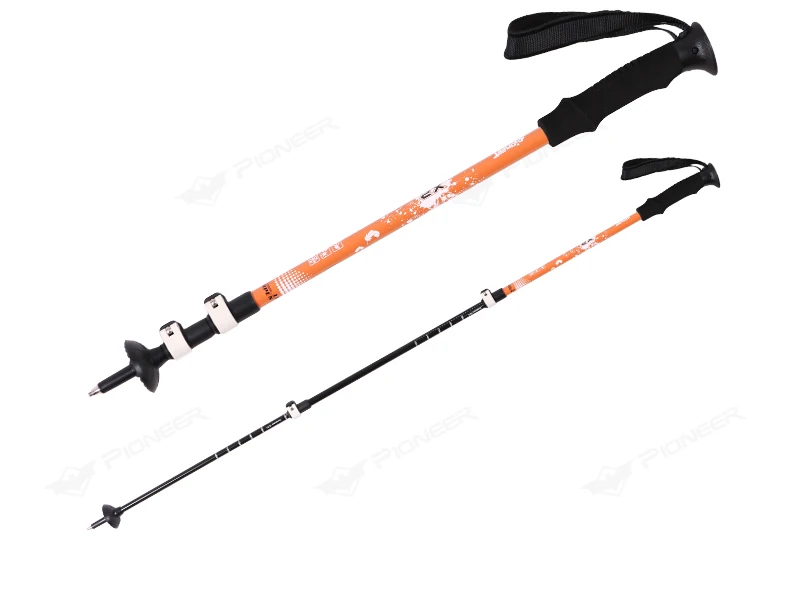 Trilha de Trekking Bengalas em Branco Doces para Caminhadas ao ar Escalada de Trekking Poloneses Caminhadas Laranja Vermelho Azul Preto Cores Livre 13 Branco Laranja Vermelho Azul Preto Cores Doces