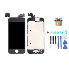iPartsBuy 4 in 1 for iPhone 5 (Front Camera + LCD + LCD Frame + Touch Pad) Digitizer Assembly