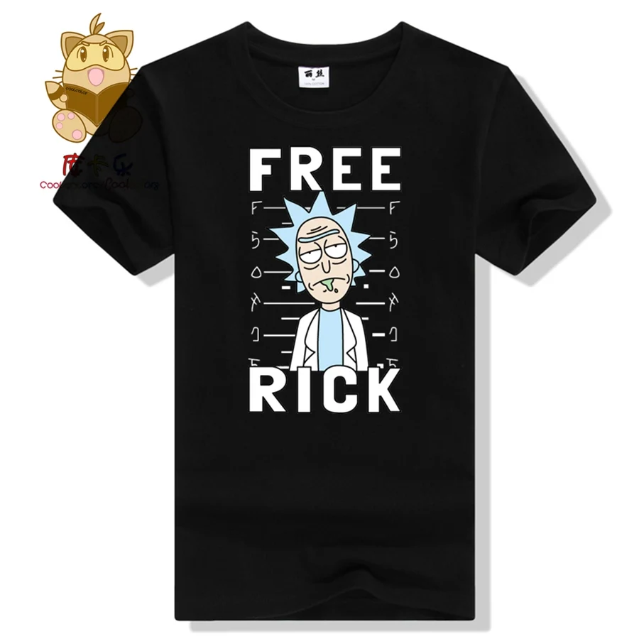 

Anime Rick and Morty high quality cotton tee shirt Free doctor rick high quality anime fans t shirt ac347