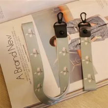 Одуванчик ожерелье значок на шею ремешок тег Брелок ID держатель для карт мобильного телефона USB держатель DIY висячий шнур