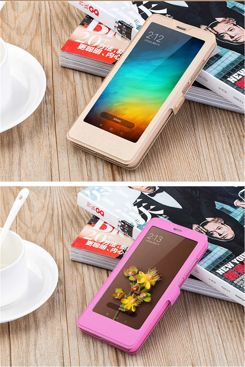 Full Window Stand Leather Case For Xiaomi Redmi 6A Case Smart Flip Cover For Xiaomi redmi 6A Redmi6 6 Pro Xiaomi Cases (6)