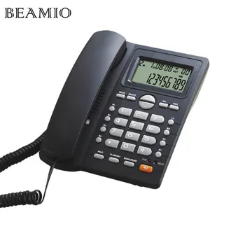 

DTMF/FSK Call ID Handsfree Landline Telephone Without Battery Dual Interface Fixed Phone For Home Office Hotel
