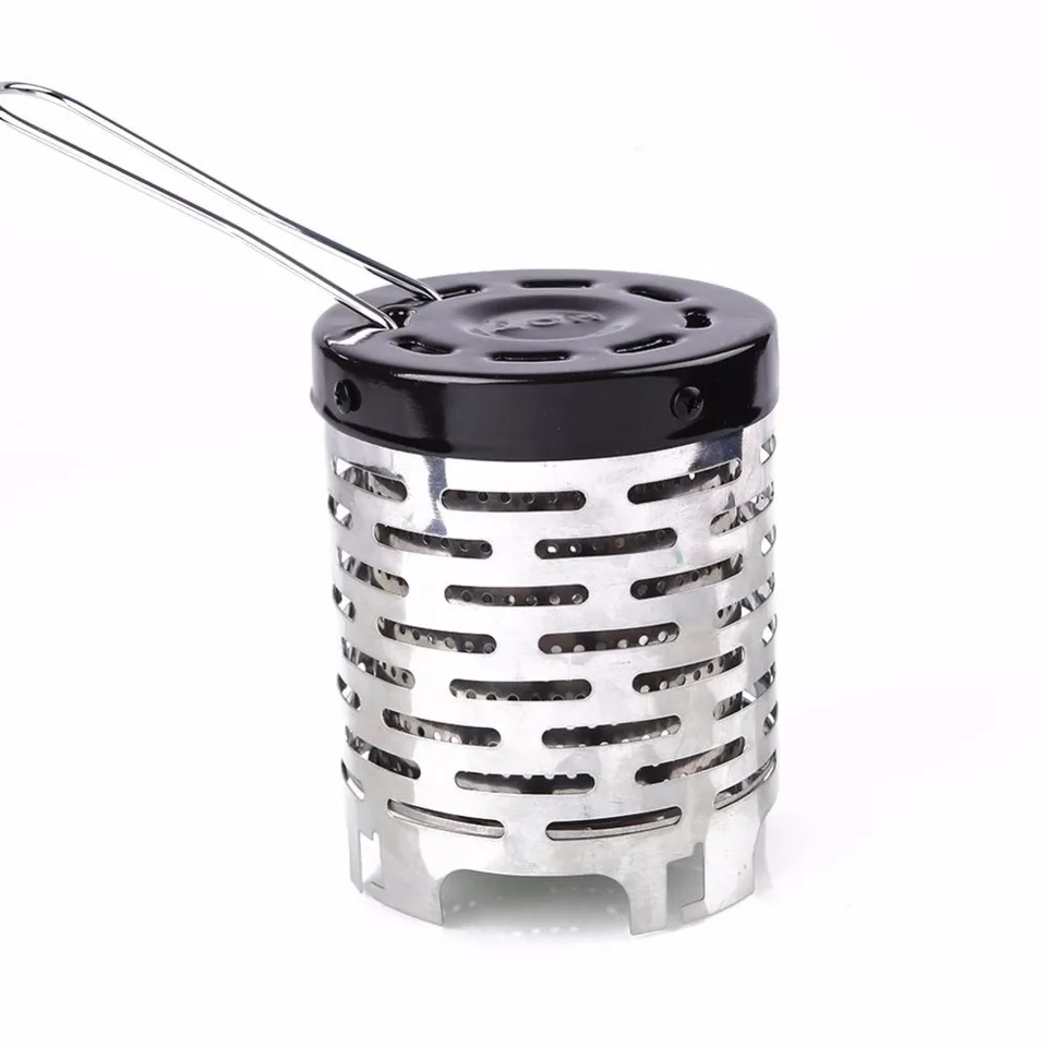 Yosoo Health Gear Portable Mini Camping Heating Stove Cover for Outdoor Backpacking Hiking Traveling BBQ Tent Heating Cover Tool