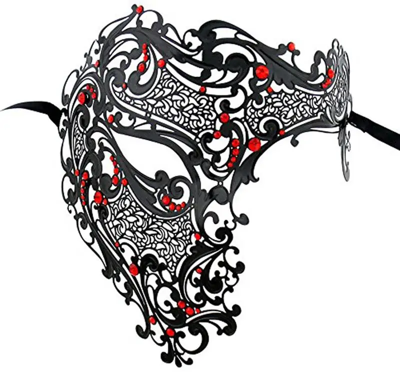 

Men's Luxury Party Mask Phantom Of The Opera Half Face Mask For Party