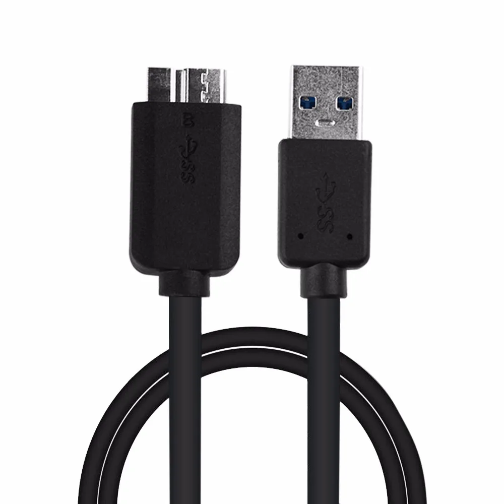 FORNORM USB 3,0 Male A to Micro B адаптер для кабельного шнура конвертер с внешним кабелем питания для переносной Жесткий диск 50 см