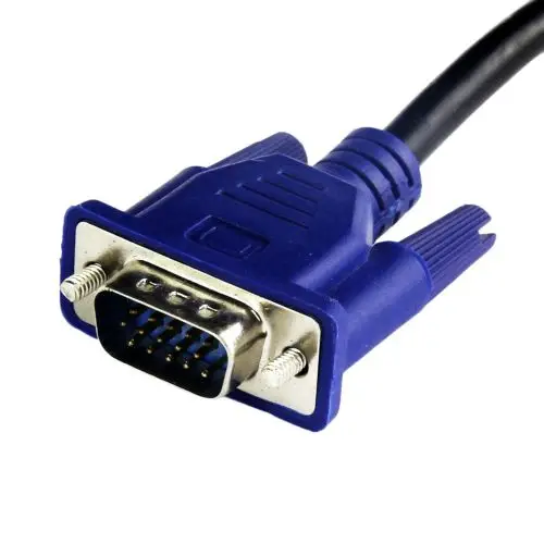 5 FT HD15 Male to Male VGA Blue 