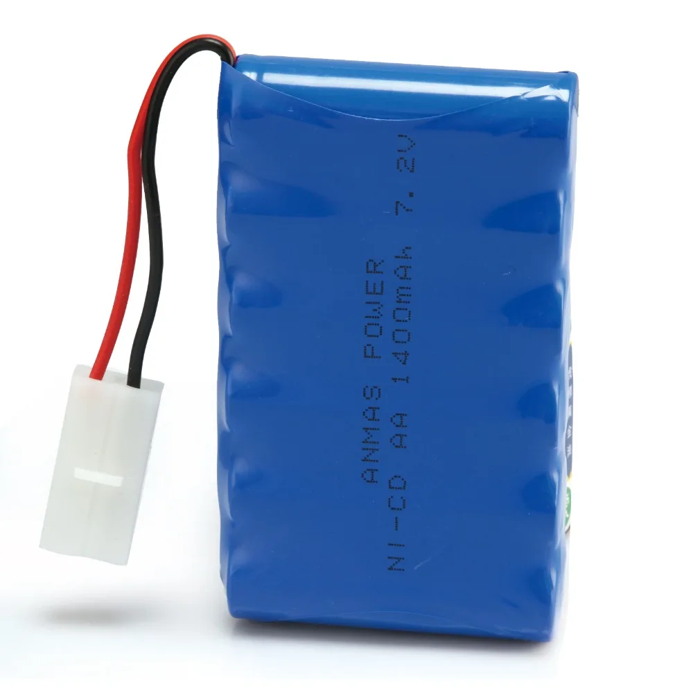 1-5 шт Ni-Cd AA Tamiya Plug игрушечный автомобиль 7,2 V 1400mAh RC перезаряжаемый аккумулятор синий