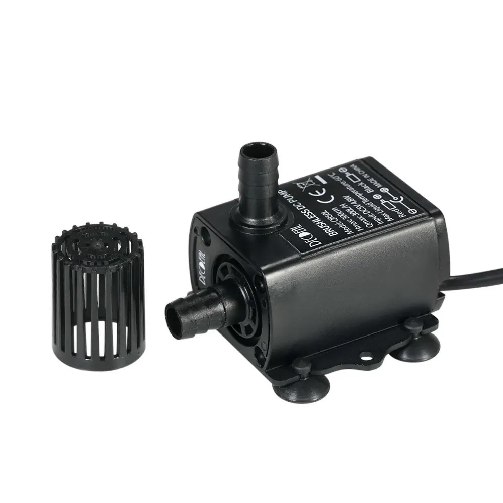 Ультра тихий мини USB DC5V 4 8 Вт 300л/ч подъемник Бесщеточный Водяной насос