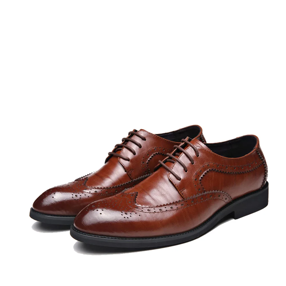 Мужские туфли оксфорды с острым носком размеры 38 48|shoes brand|shoes highshoes high quality |