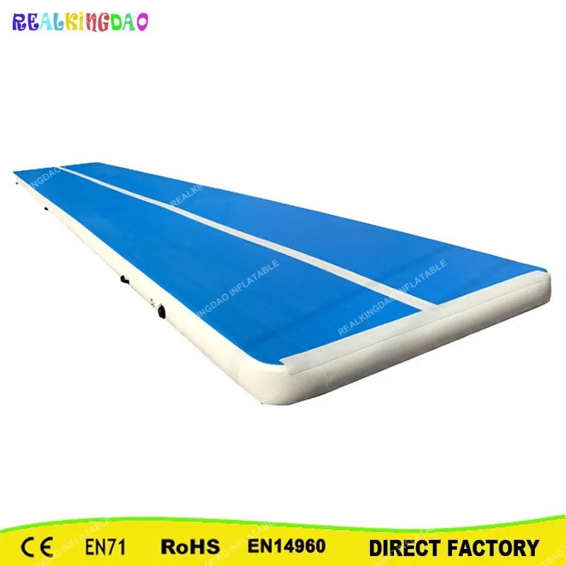 cheap Free shipping 2pcs 6m*2*0.2m Inflatable Cheap Gymnastics Mattress Gym Tumble Airtrack Floor Tumbling Air Track