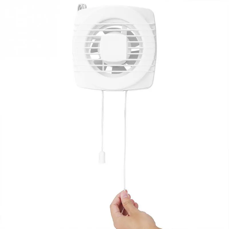 Billige 220v 8 Zoll 6 Inch Exhaust Fan Wc Küche Bad Hängen Wand Ventilator Extractor Auspuff Fans