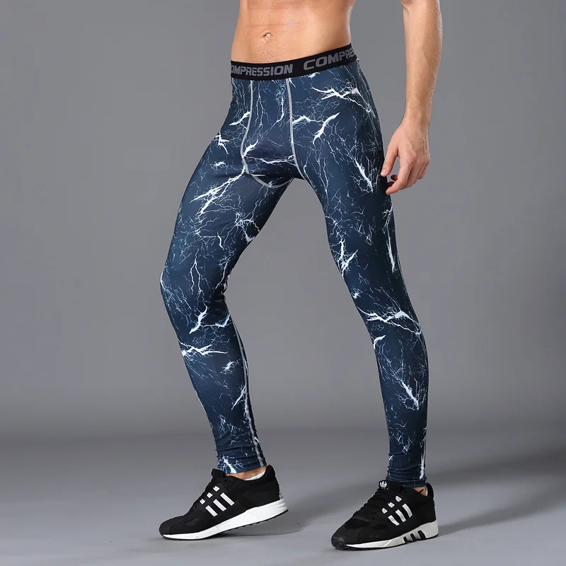 

New Men's Basketball Tight-fitting Trousers Gym Fitness Running Exercise Quick-drying Compression Base Training Pants