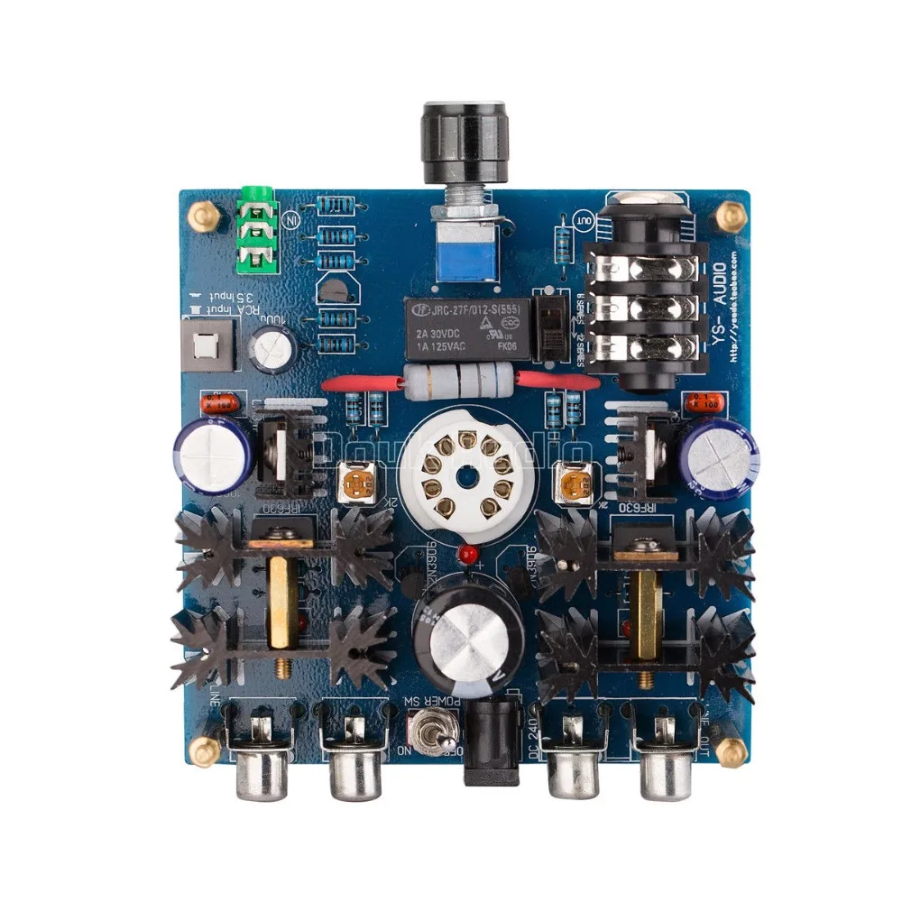 Mini Class A 12AU7 Vacuum Tube Multi Hybrid Headphone Amplifier Stereo Pre Amp Class A Amplifier With Audiophile Performance 