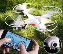 HuanQi 898B 2.4G 4CH 6-Axis R/C Quadcopter/ Drone With wifi FPV HD camera smartphone gravity induction control free shipping