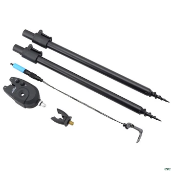 

Fishing Gear Set Carp Angling Alarm Combination Bracket Head Plug Soft Chain Swinger Tackle Supplies