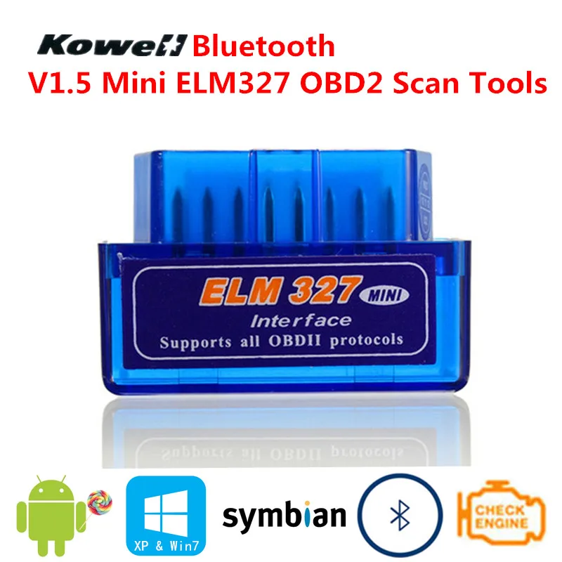 Bluetooth V1.5 Mini ELM327 OBD2 ELM 327 OBDII OBD 2 II Умный интеллектуальный диагностический