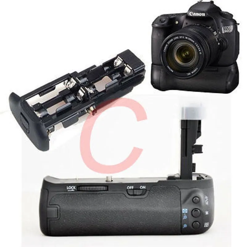 JINTU Battery Grip Pack BG E8 for Canon EOS 550D 600D 650D Rebel T2i