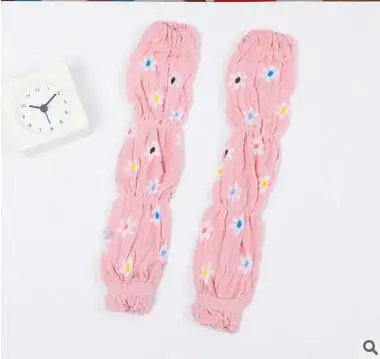 Ozijun 1 пара Детские леггинсы гетры наколенники для мальчиков Обувь для девочек Лето анти-москитные Детская безопасность Обувь с дышащей сеткой Носки для девочек - Цвет: chrysanthemum Pink