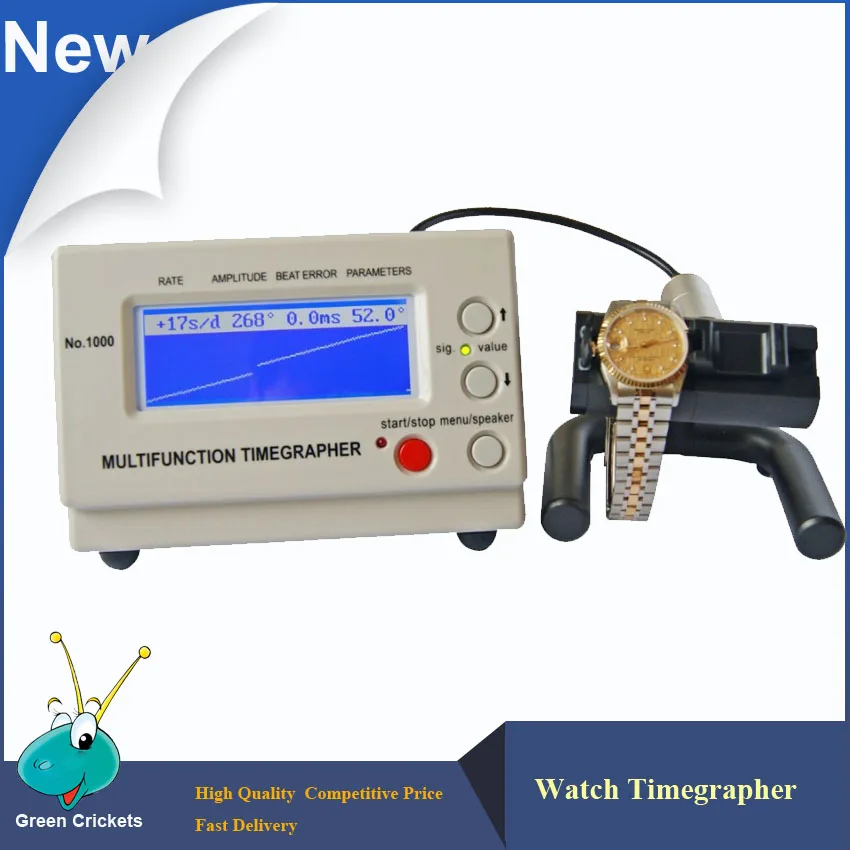 Timegrapher прибор для проверки часов машина Многофункциональный Timegrapher 1000 для ремонтников часов и любителей