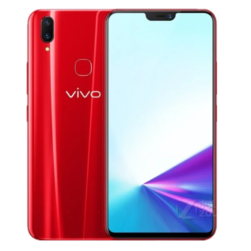 vivo Z3x смартфон, полный экран, 4 Гб ОЗУ, 64 Гб ПЗУ, Android 9,0, SDM660AIE, 6,26 дюймов, сканер отпечатков пальцев, Восьмиядерный мобильный телефон