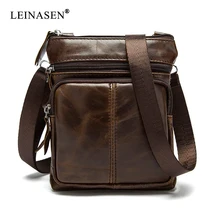 BAILLR Brand Men Genuine leather Crossbody Shoulder bag High quality fashion design men messager bags luxury brand for mini ipad BAILLR Brand Men Genuine leather Crossbody Shoulder bag High quality fashion design men messager bags luxury brand for mini ipad
