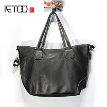 AETOO Высококачественная кожа ручная секция ультра-мягкая импортная кожа Женская Ручная сумка почтальон кожаные сумки