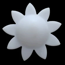 D25 * D25 * H8cm illuminé Tournesol LED lampe de Table Tournesol lumière w/t 16 couleur changeante pour amour mariage fête livraison gratuite 1pc