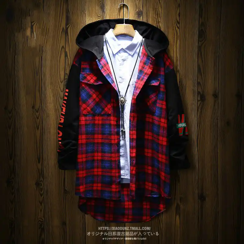 Satin Al Erkekler Ekose Gomlek 2018 Sonbahar Moda Erkekler Uzun Kollu Kirmizi Siyah Pamuk Kapsonlu Gunluk Camisas Gomlek Camisa Masculina M Xxl Tl134 42 Dhgate Comda