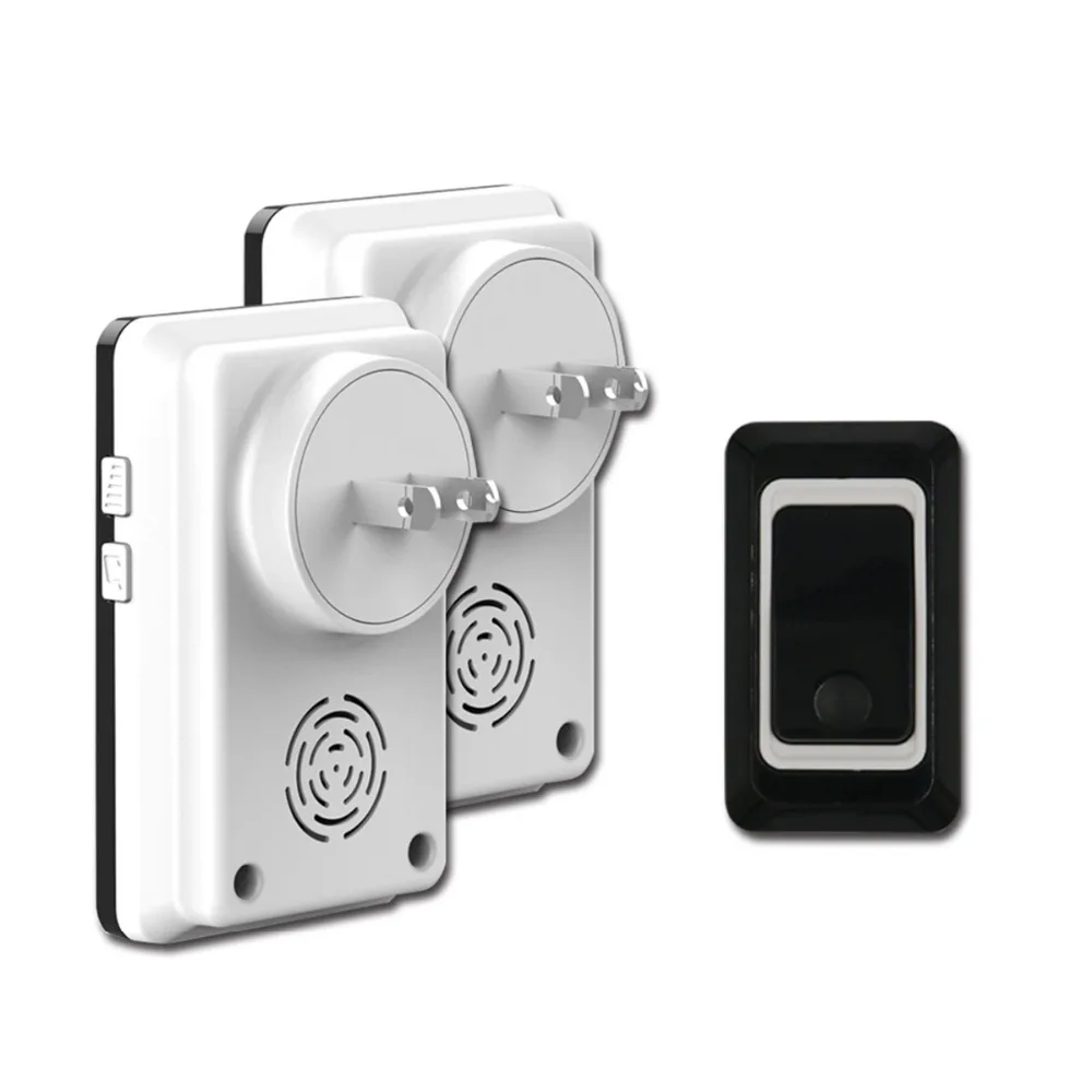 TEQStone Waterproof Wireless Smart Doorbell Mini Portable Safe Useful