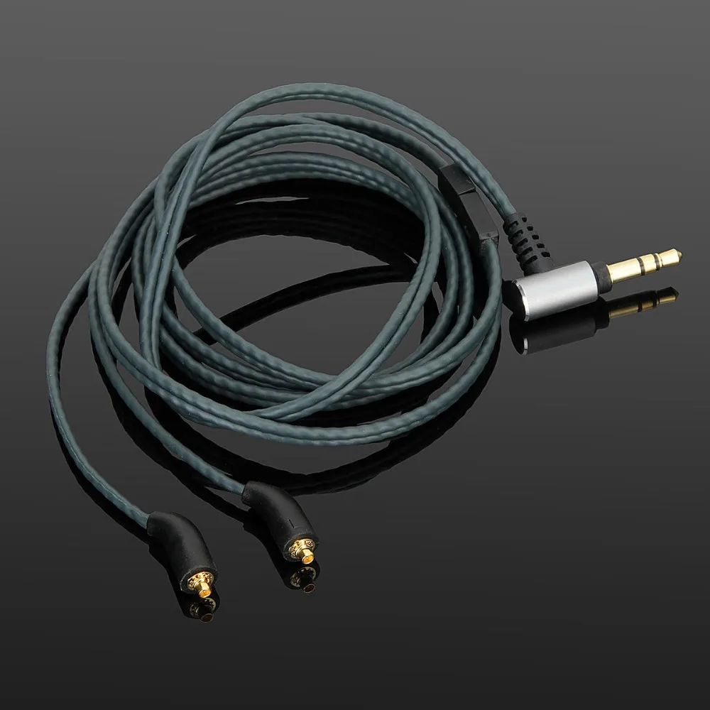 

Upgrade OCC Silver Audio Cable For Westone W10 W20 W30 W40 W50 W60 W80 ES10 ES20 ES30 ES40 ES50 ES60 ES80 earphones -Darkgreen