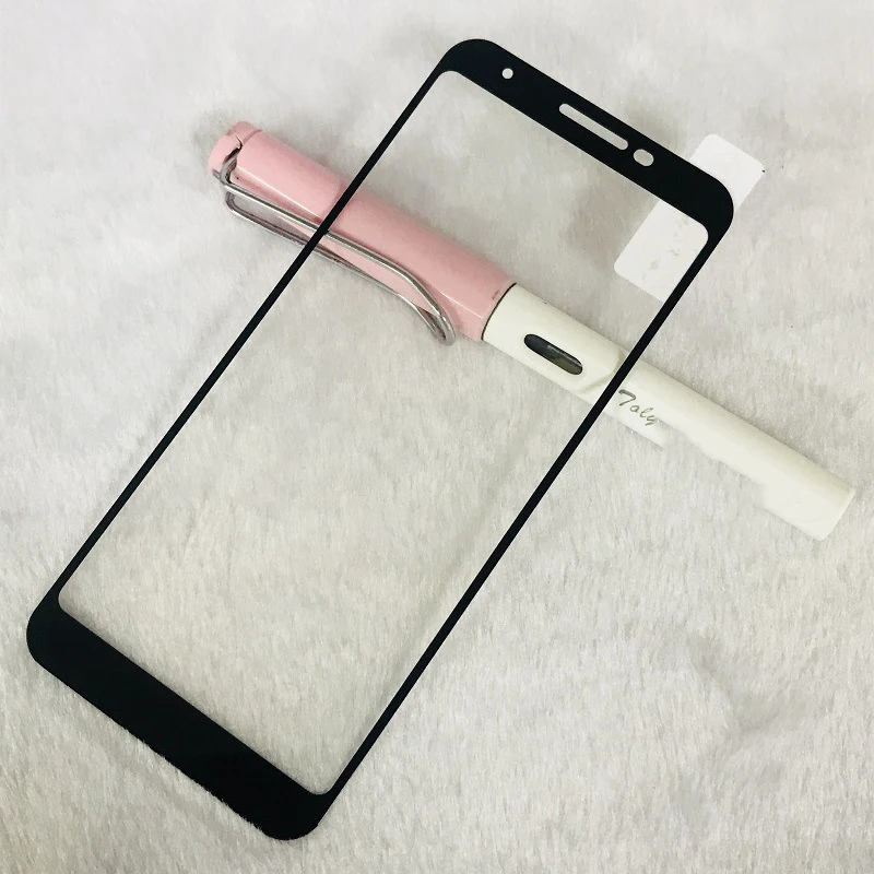 50 шт полное закаленное стекло для Google Pixel 3A XL покрытие защитная пленка