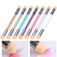 Double-ended Gradient Shading Pen Dotting Brush Sponge Head Manicure Nail Tool Double-ended Gradient Shading Pen Dotting Brush Sponge Head Manicure Nail Tool