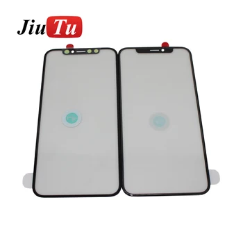 Jiutu For iPhone X Glass Whit OCA For iPhone X LCD Repair Refurbished Original
