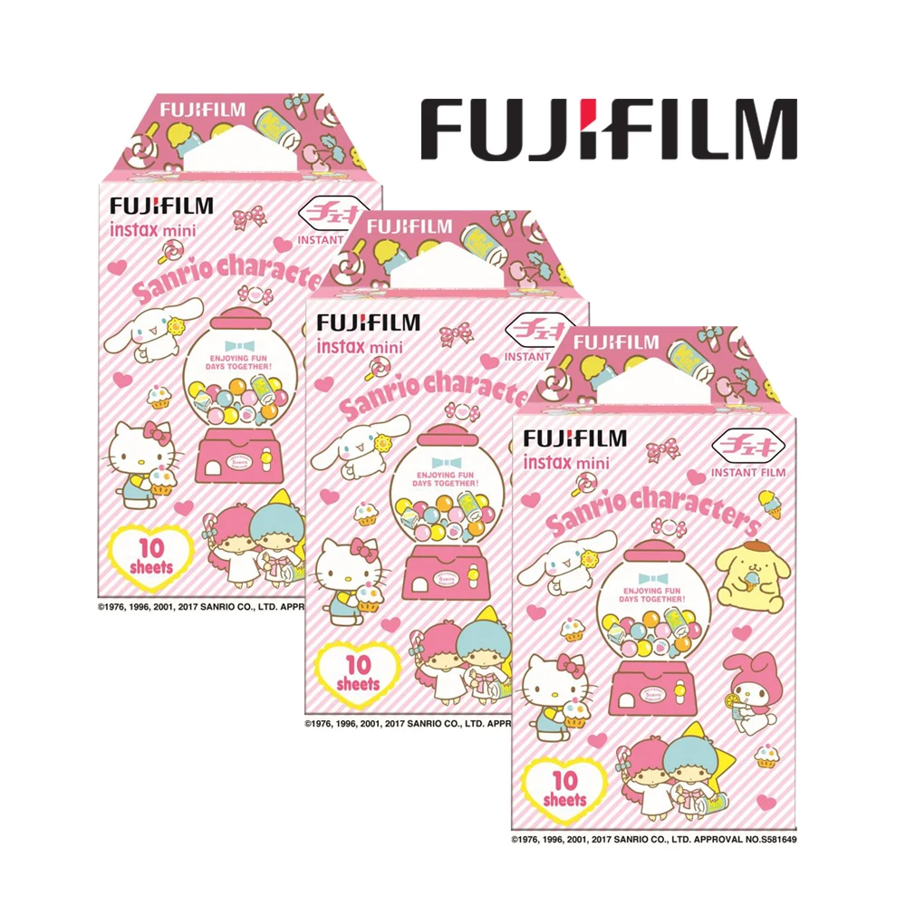 

Fujifilm Instax Mini 8 Film Sanrio Characters Photo Paper 30 sheets For Fuji Instant Mini 8 9 70 25 90 Camera Share SP-1 SP-2
