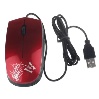 

Malloom 2019 Professional Fashion 5 Colors USB Mini Optical LED Wired Gaming Mouse Gamer Sem Fio For Laptop PC Computer Office