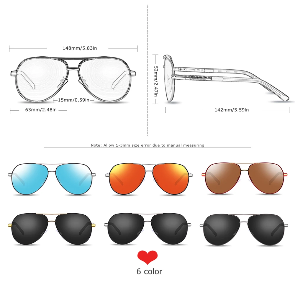 BARCUR Aluminum Vintage Men's Sunglasses Men Polarized Coating Classic Sun Glasses Women Shade Male Driving Accessories Eyewear