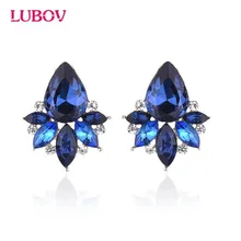 LUBOV Модные Стразы инкрустированные цветными кристаллами женские
