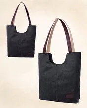 Pur Couleur Toile Sacs Occasionnels Femmes Sac À Bandoulière Bonne Qualité Toile Femmes Sacs Femelle Fourre-Tout Femmes Épaule Sac 48